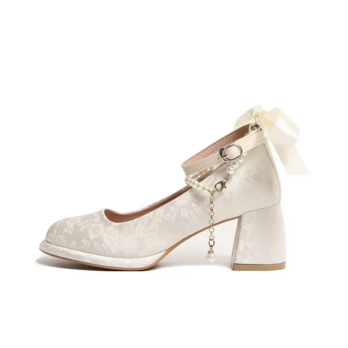 WOXXXN Грубый каблук Высокие каблуки Женская коробка