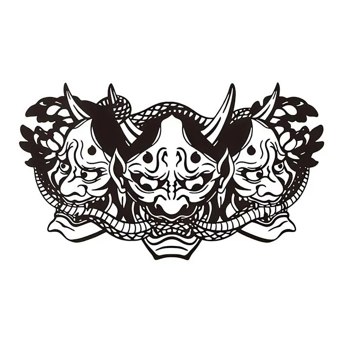 LIEJI Самадхи Панель Татуировочный Стикер с Травяным Дизайном