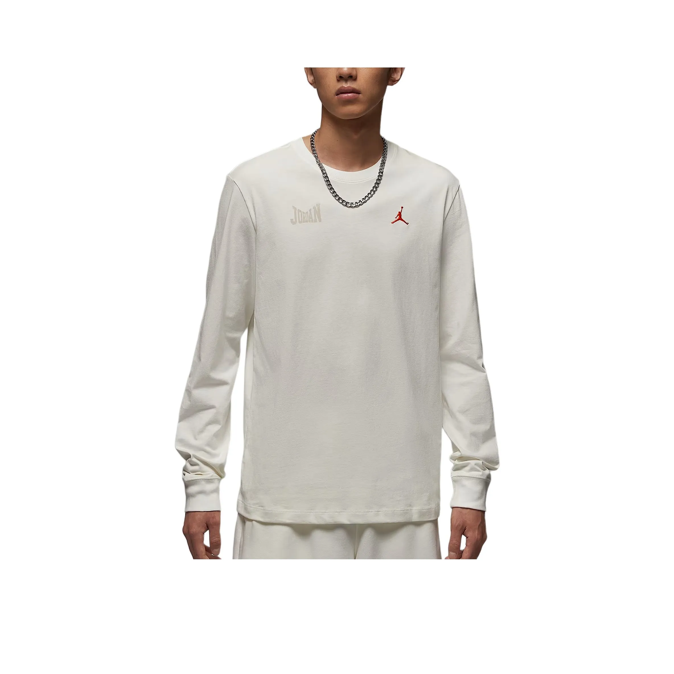 JORDAN Парусный Белый Мужская T-Рубашка