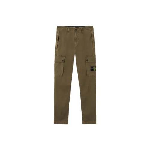 Stone Island Мужские брюки карго армейского зеленого цвета