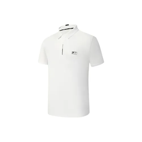 FILA Golf Series Нефритовый белый WT Мужское Поло