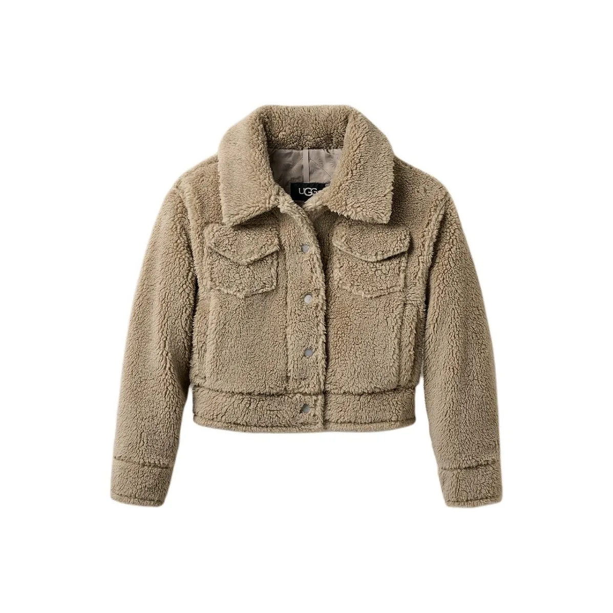 UGG Галечно-серый Женские Бархатные Куртки