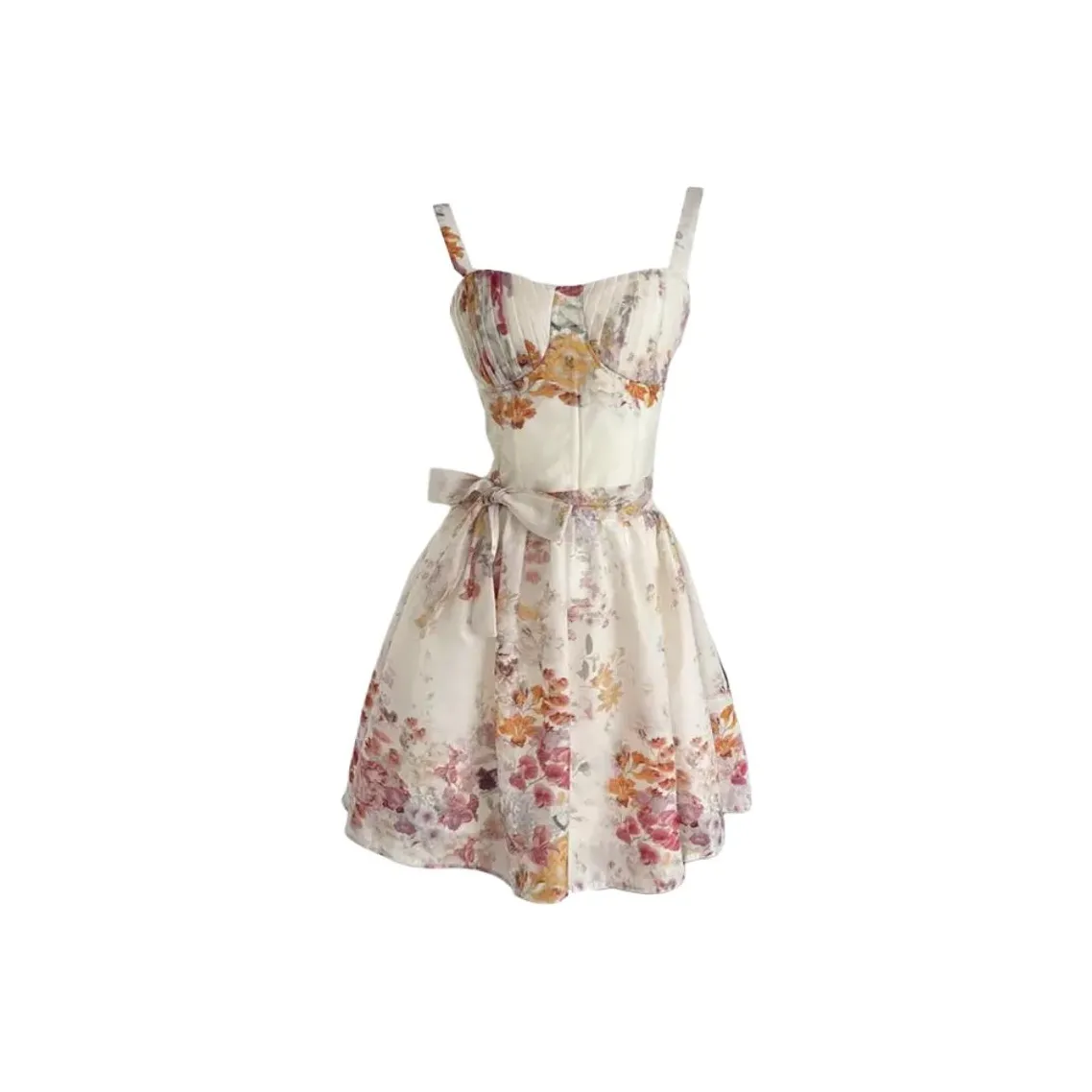 HeartyBite Cropped Lace Up Busty Skirt Women's Sleepwear