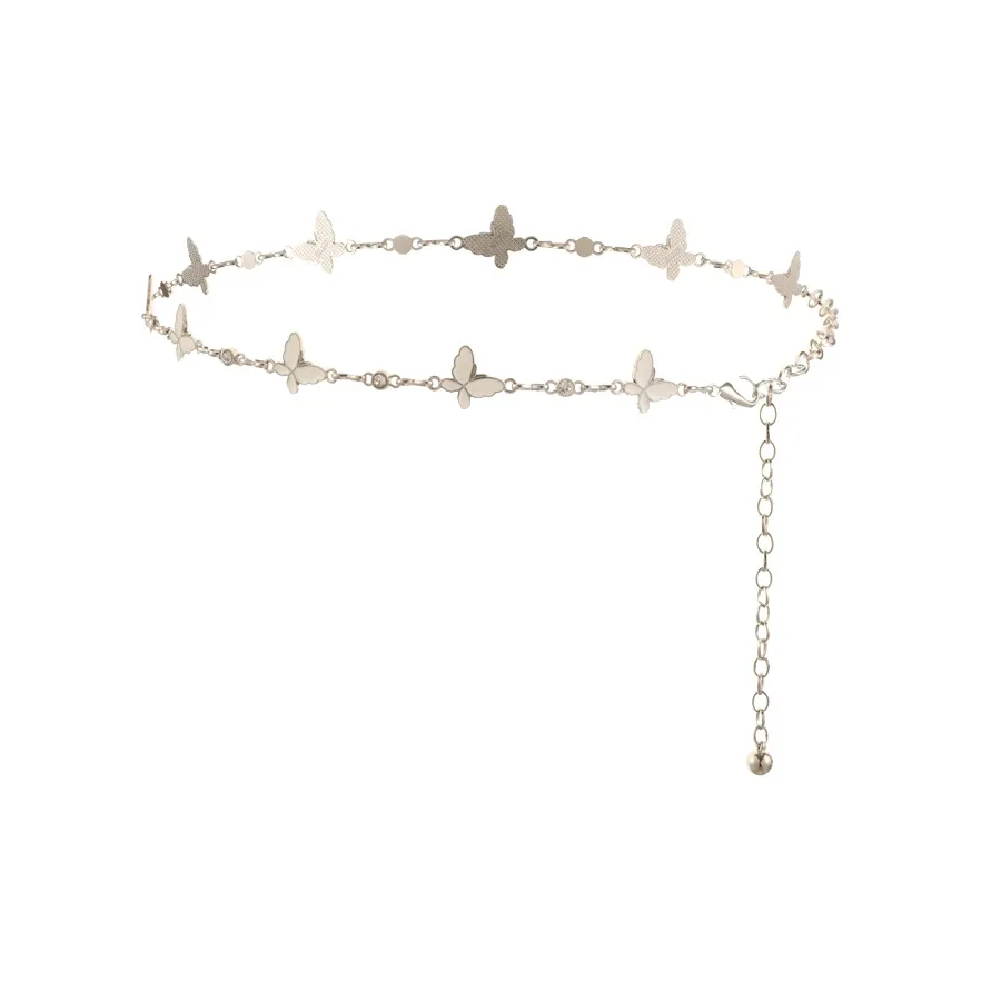 15 MINS Цинковый сплав цепь для талии женский универсальный размер