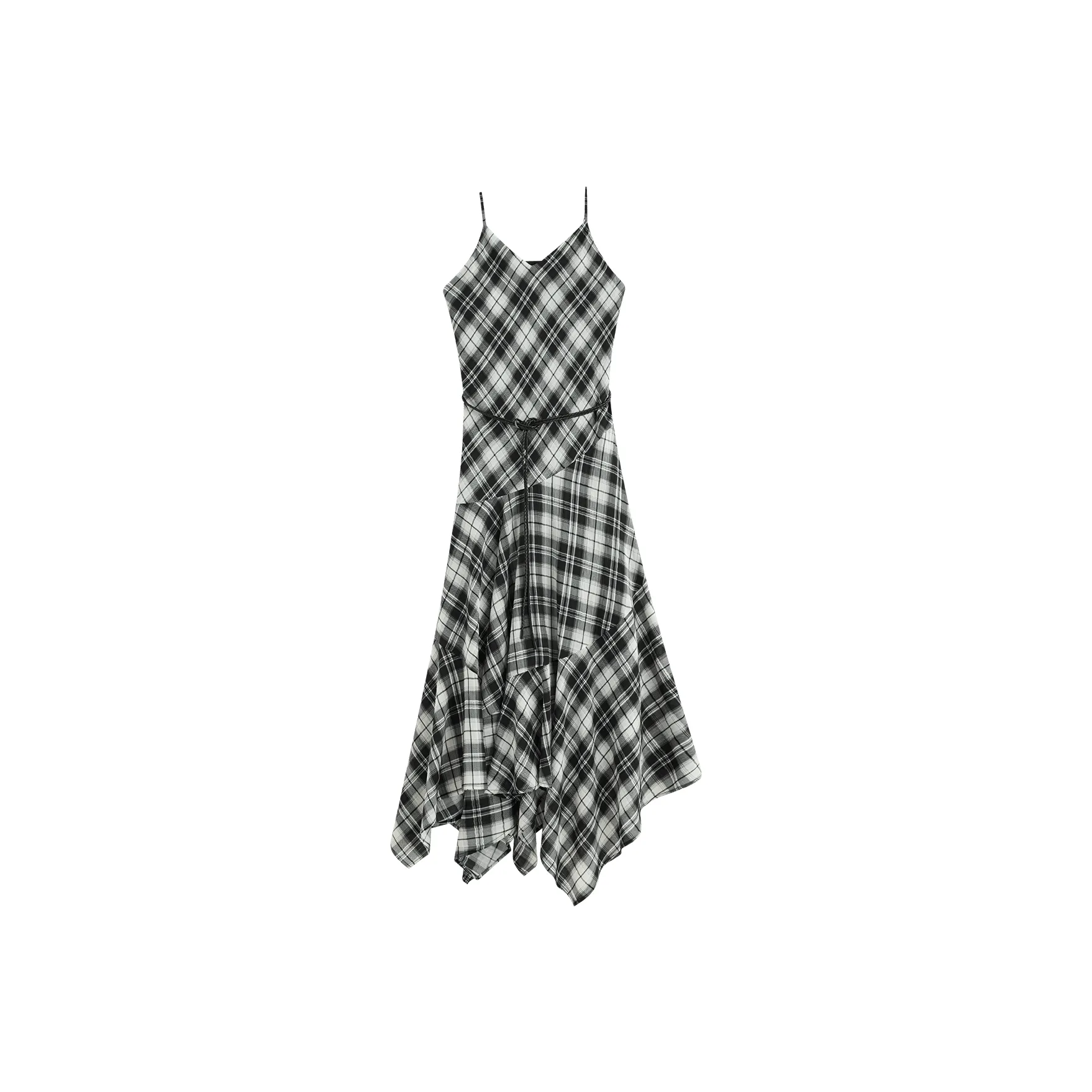 FANSILANEN Черный бежевый клетчатый женские слиплатья