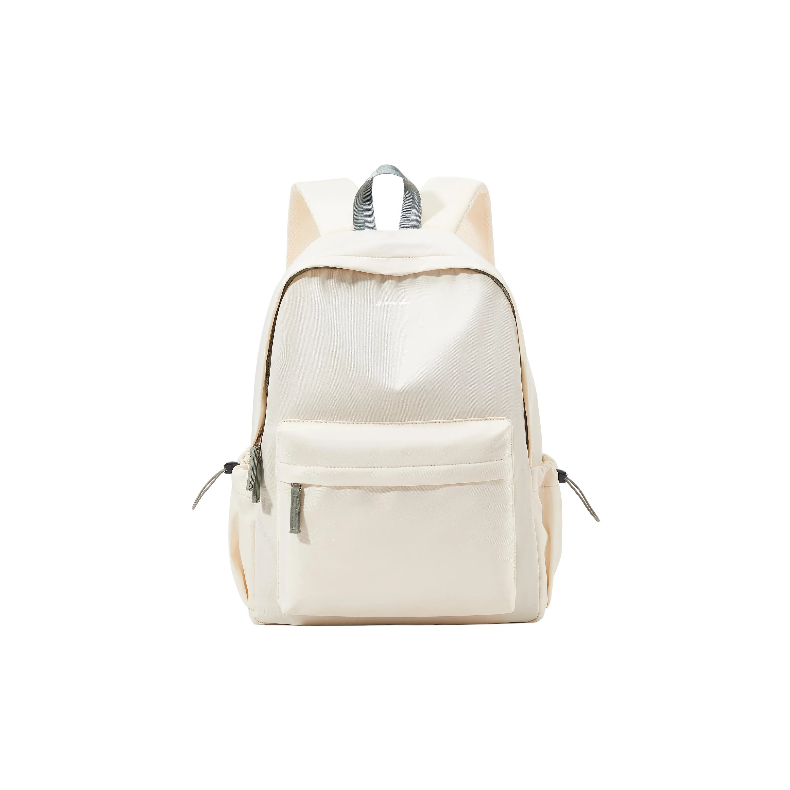 ALPINE PRO Fabric Backpack Laptop Backpack Regular Unisex White Green