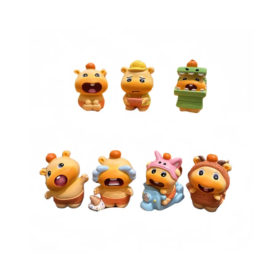 Gollum Capybara Слепые коробки 1 Полная коробка 6 шт