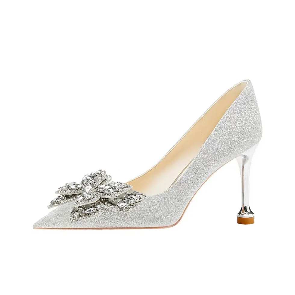 TAOLEI Высокие каблуки Серебряный Женские