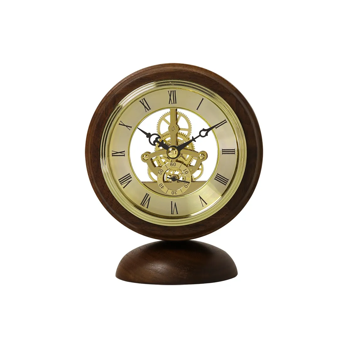 HENSE Кварцевый механизм часы на стол унисекс циферблат с вырезами модель HD19