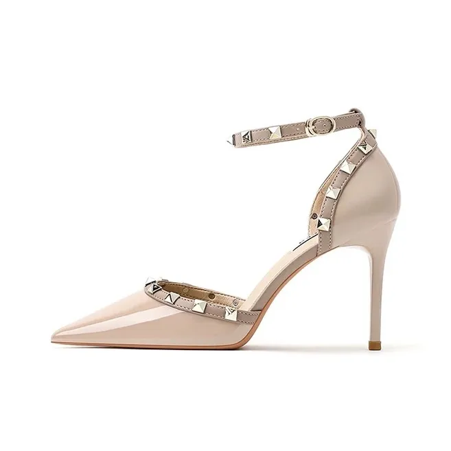 ANGEL BOY Сладкий Розовый Бант Коробка Высокие Каблуки Женские