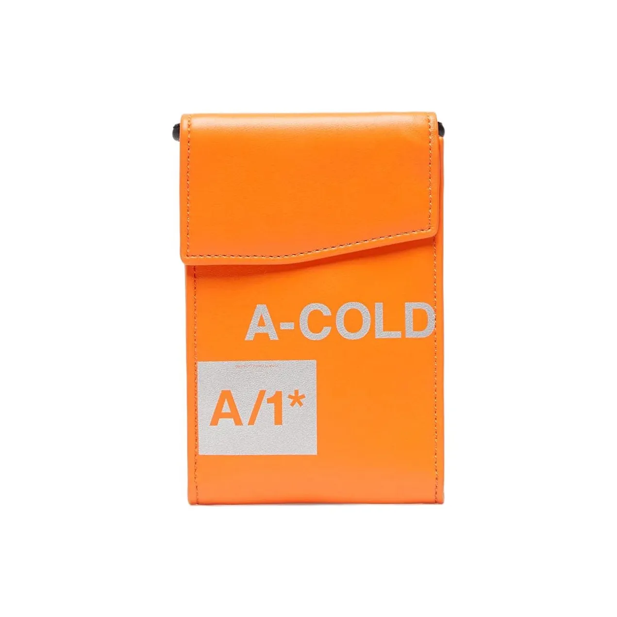 A COLD WALL* Calfskin Messenger Bag Shoulder Bag Crossbody Bag Men's Orange