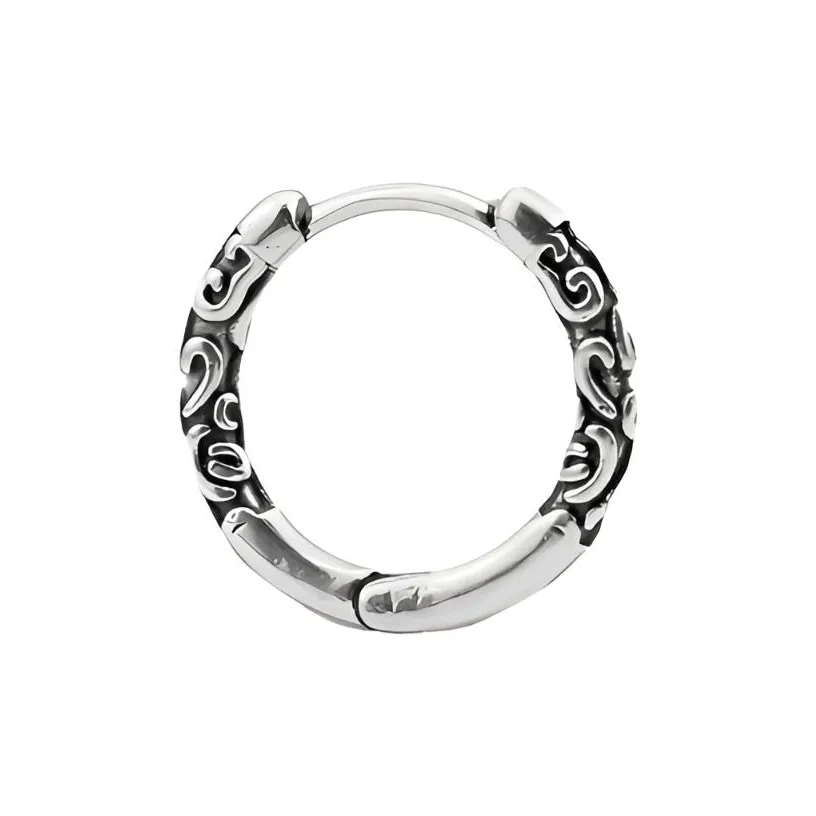 FOREVER MELODY Серьги из титанового стального сплава Унисекс