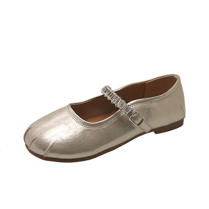 BINGO DUCK Плоская подошва Туфли Мэри Джейн Женские