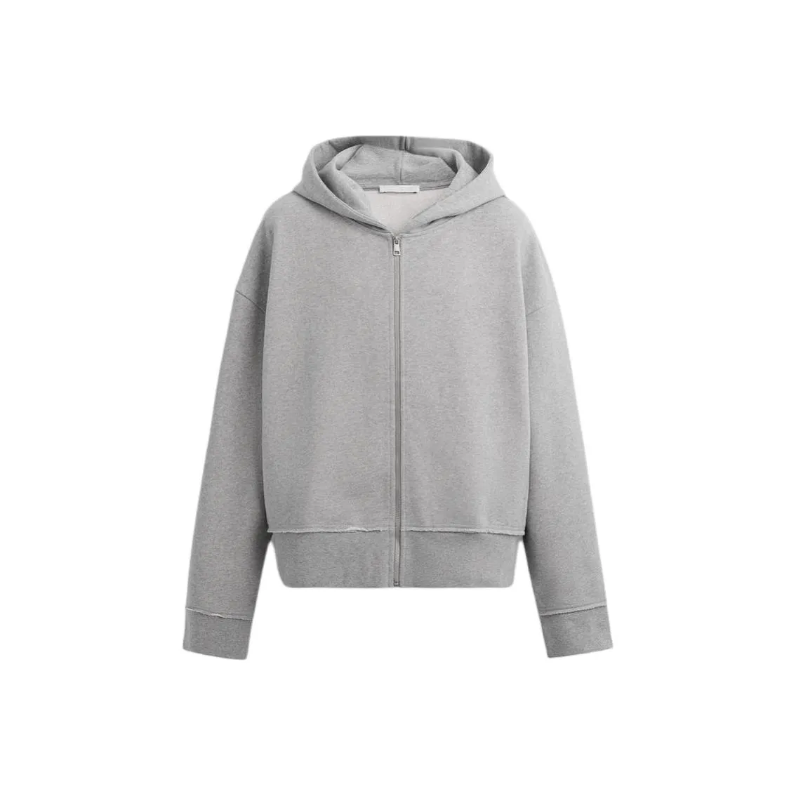 ZARA Зебра с принтом Серый Мужской Свитшот