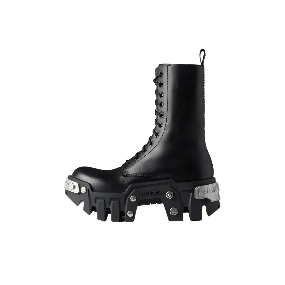 Balenciaga Bulldozer Platform Lace-up Boots