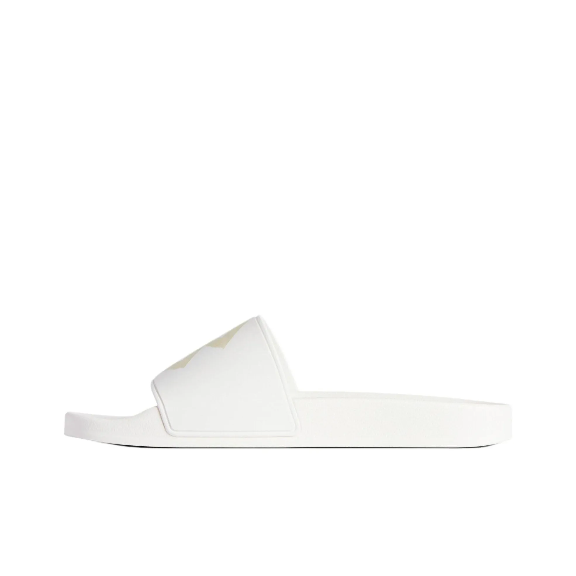 Balenciaga Pool Slide Rubber Slide Тапочки Мужские Белые