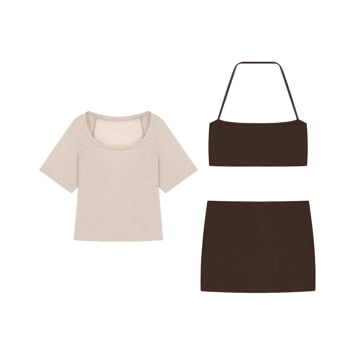 POPO.INFO Женские комплекты с юбкой