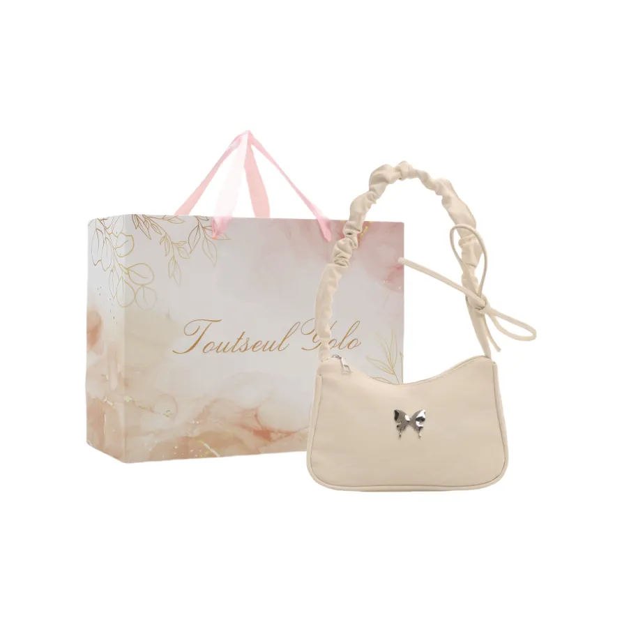 TOUTSEUL YOLO ПУ (полиуретан) Сумка через плечо Женская Белая Черная Хаки Коричневая Серебряная