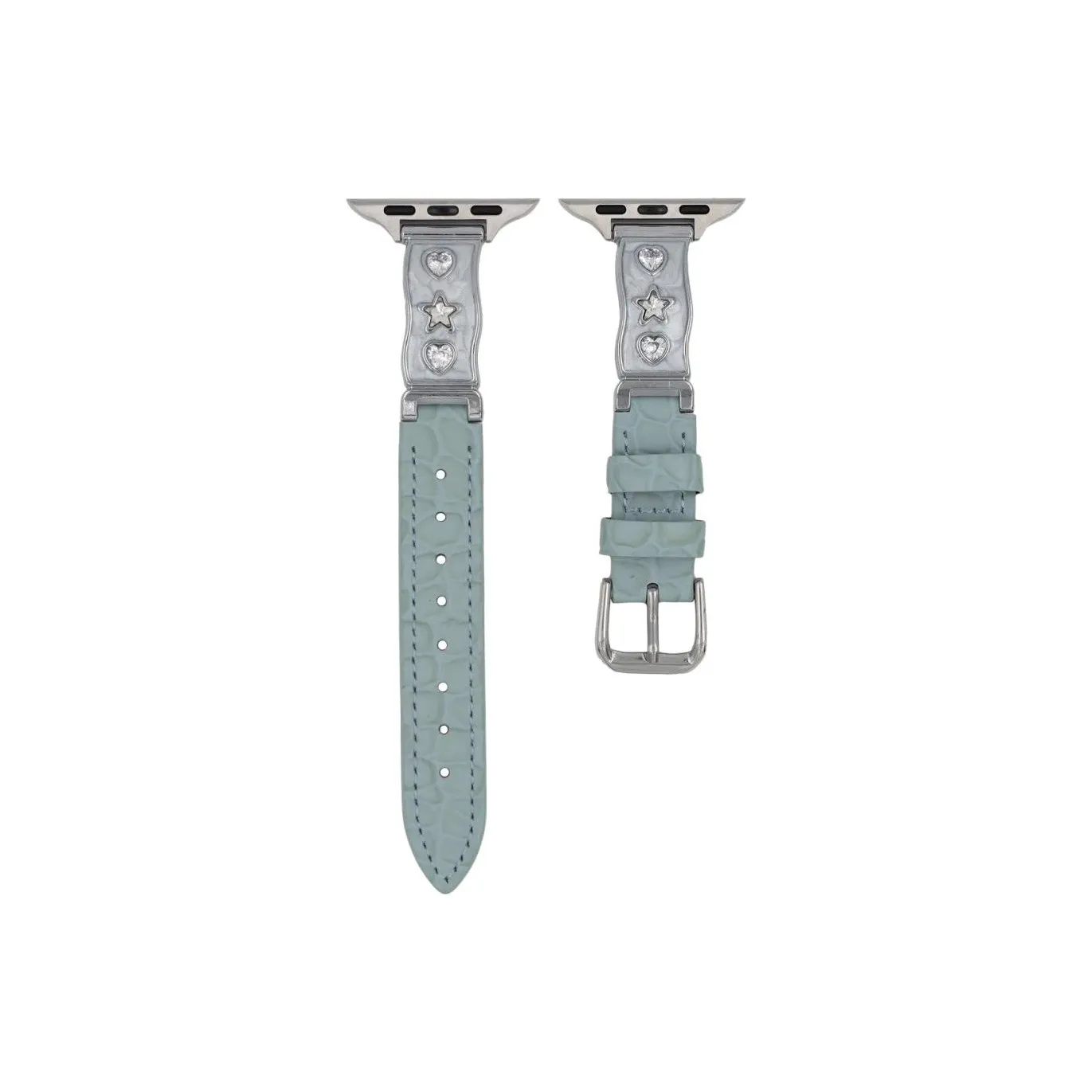 KVZUVUU Ремешок Apple Совместимость Коровья кожа Материал Совместимость с Apple Watch Серии 10 11 9 8 7 SE Ultra 2