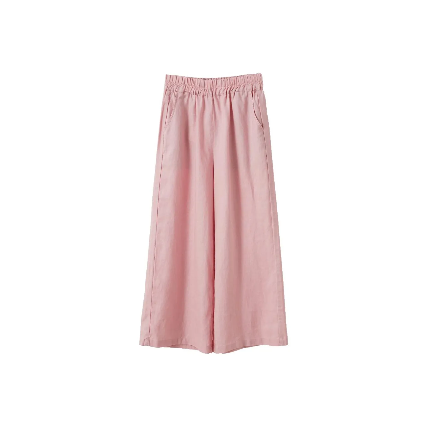 Musewave 100% лен Повседневные Широкие Брюки Летний TREASURE Совместный Стиль Комфортный и Дышащий Женская Костюм Женская