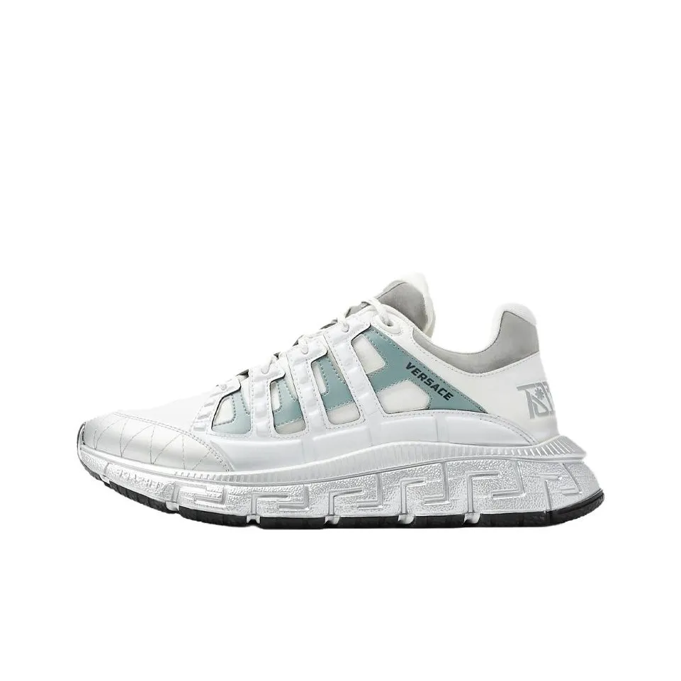 VERSACE Trigreca Sneaker White Silver