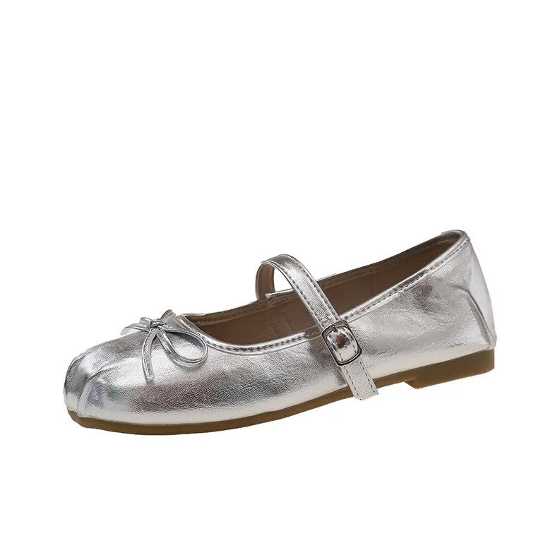 BINGO DUCK Плоская подошва Туфли Мэри Джейн Женские