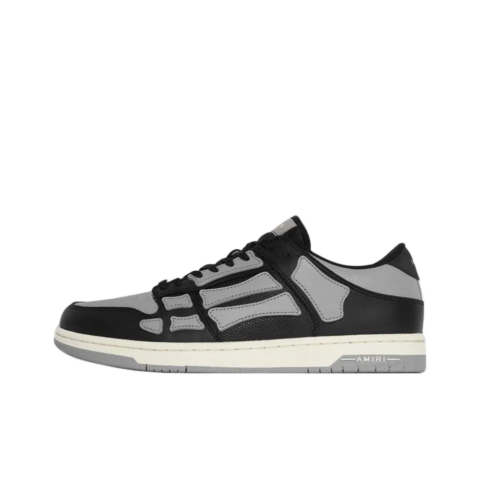 AMIRI Skel Top Low Black Grey