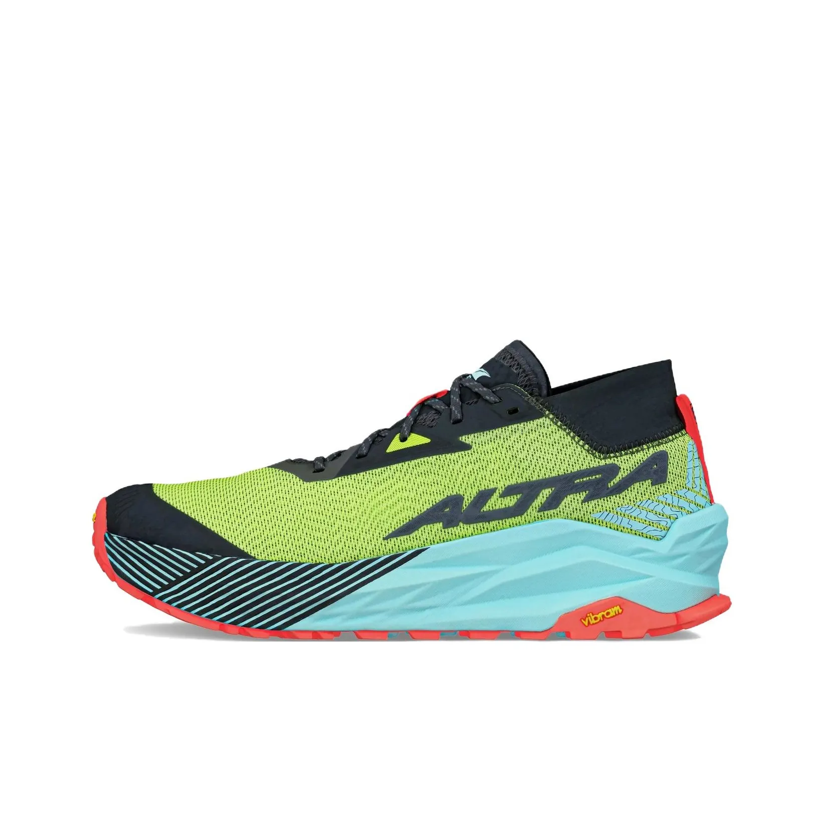 Altra Olympus 275 Устойчивые к истиранию низкие кроссовки для бега по пересеченной местности Мужские Желтые