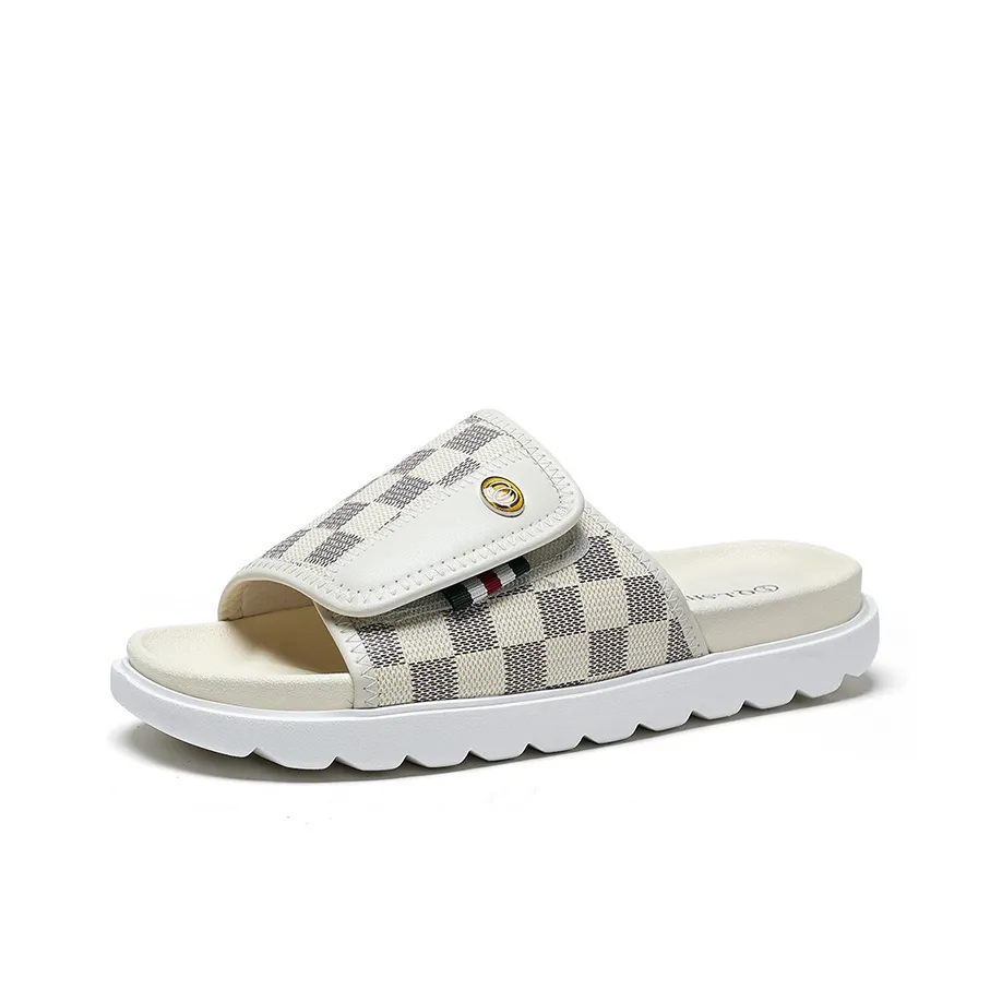 Wolves • Family QUNLANGSHIJIA ЭВА Противопахнущие Устойчивые к истиранию Амортизирующие Слипоны Мужские