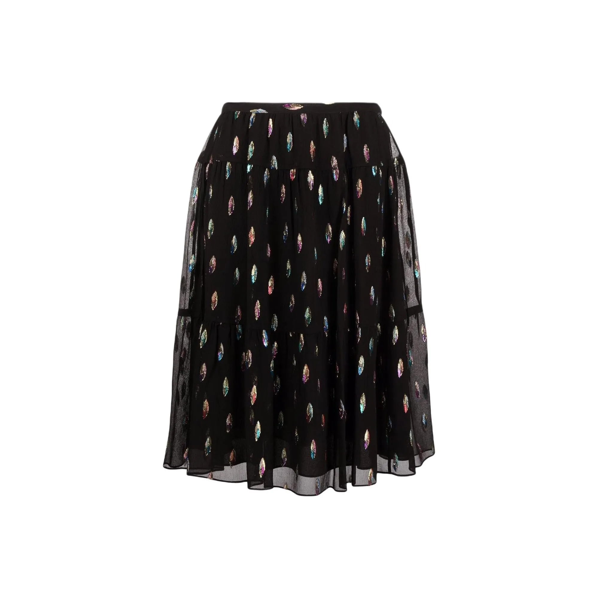 See By Chloe SS22 Повседневный Длинный Юбка Женские Черный