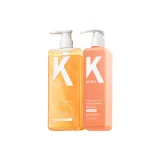 2종 세트: 스무딩 향기 샴푸 500ml + 향기 샌달우드 샤워 젤 500ml