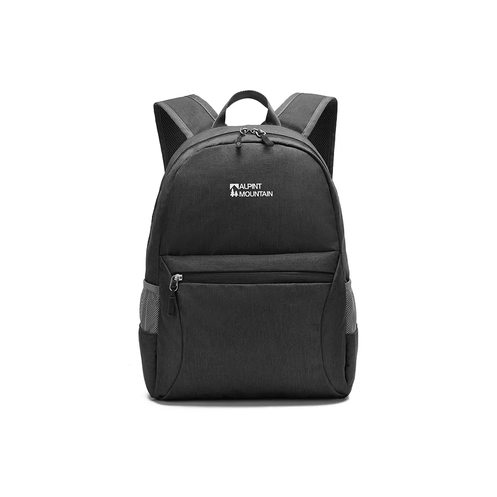 ALPINT MOUNTAIN Полиэстер Рюкзак Унисекс Черный Серый