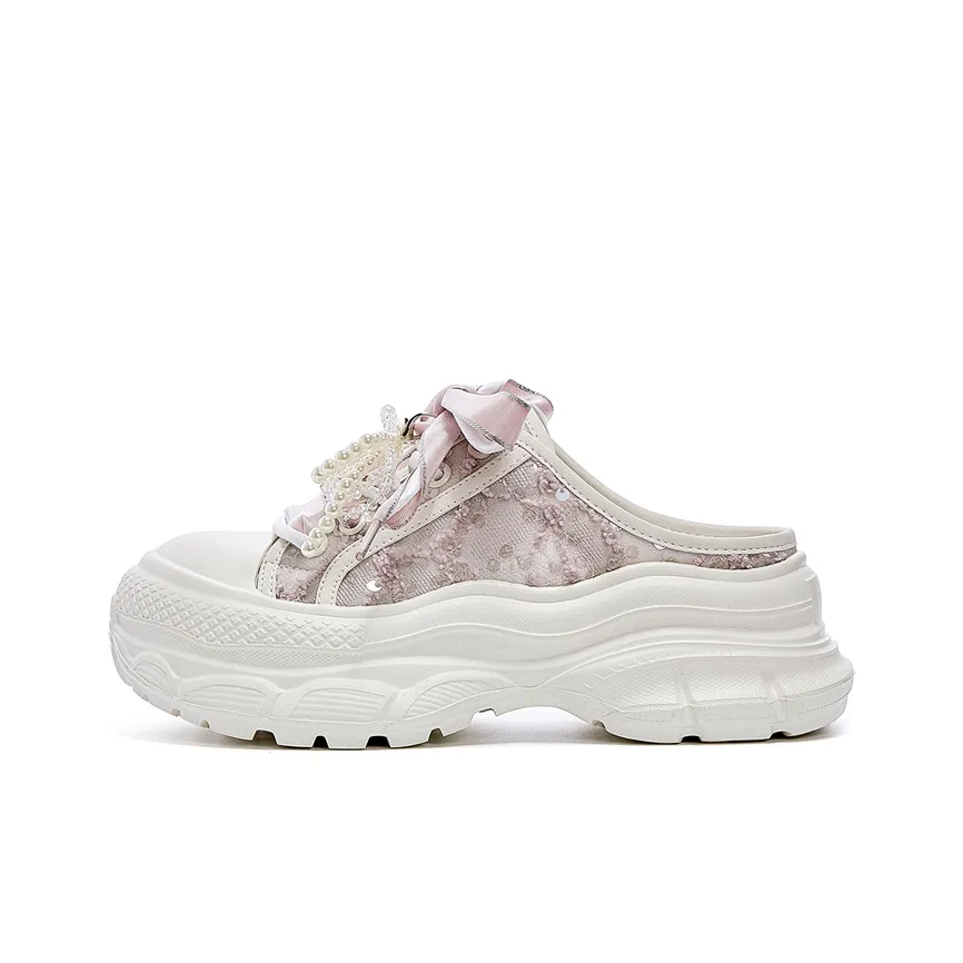 JOSINY ЭВА Антибактериальные Устойчивые к истиранию Домашние тапочки Женские Светло-фиолетовые