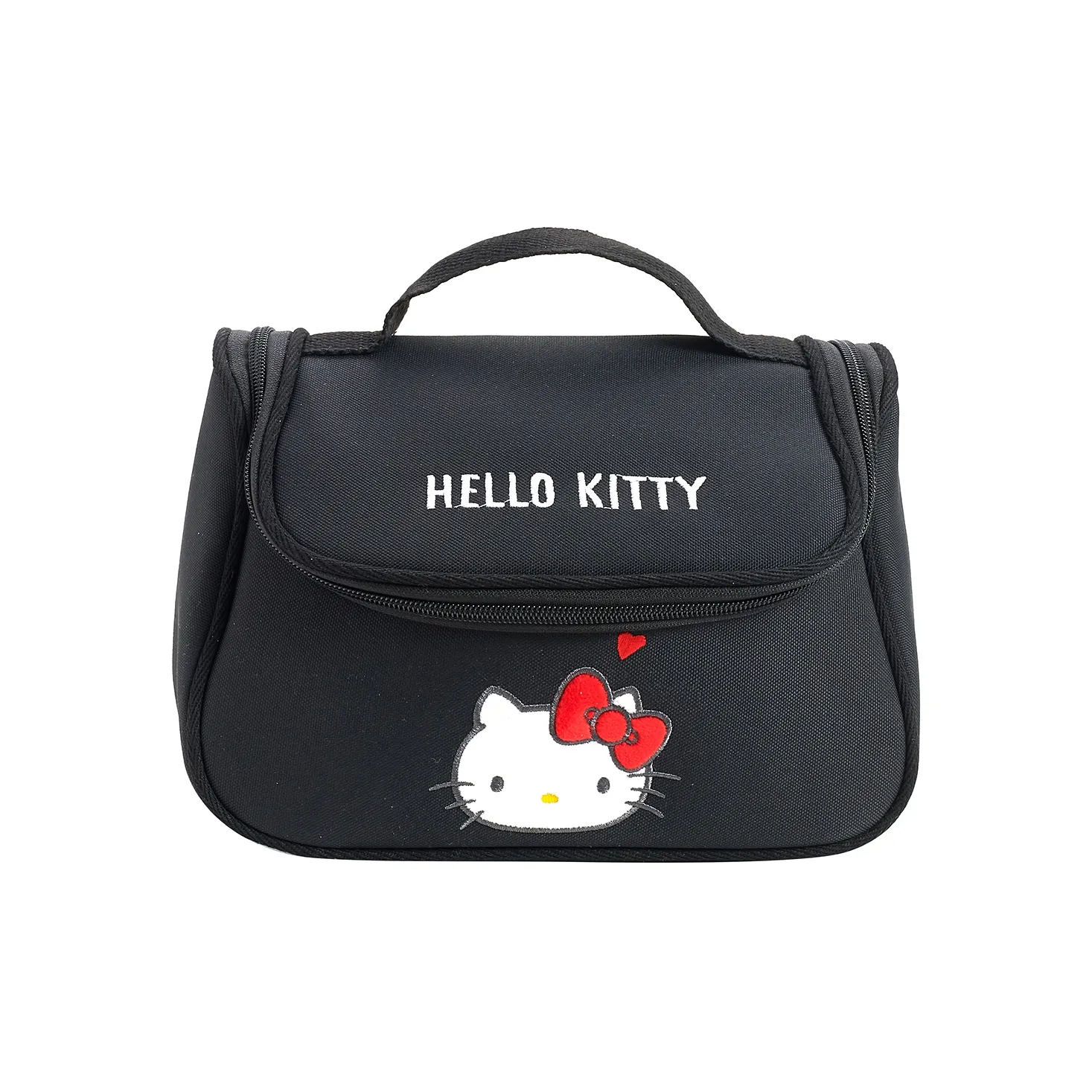 Sanrio Hello Kitty Холст Путешествие Сумка для хранения Женская Черный