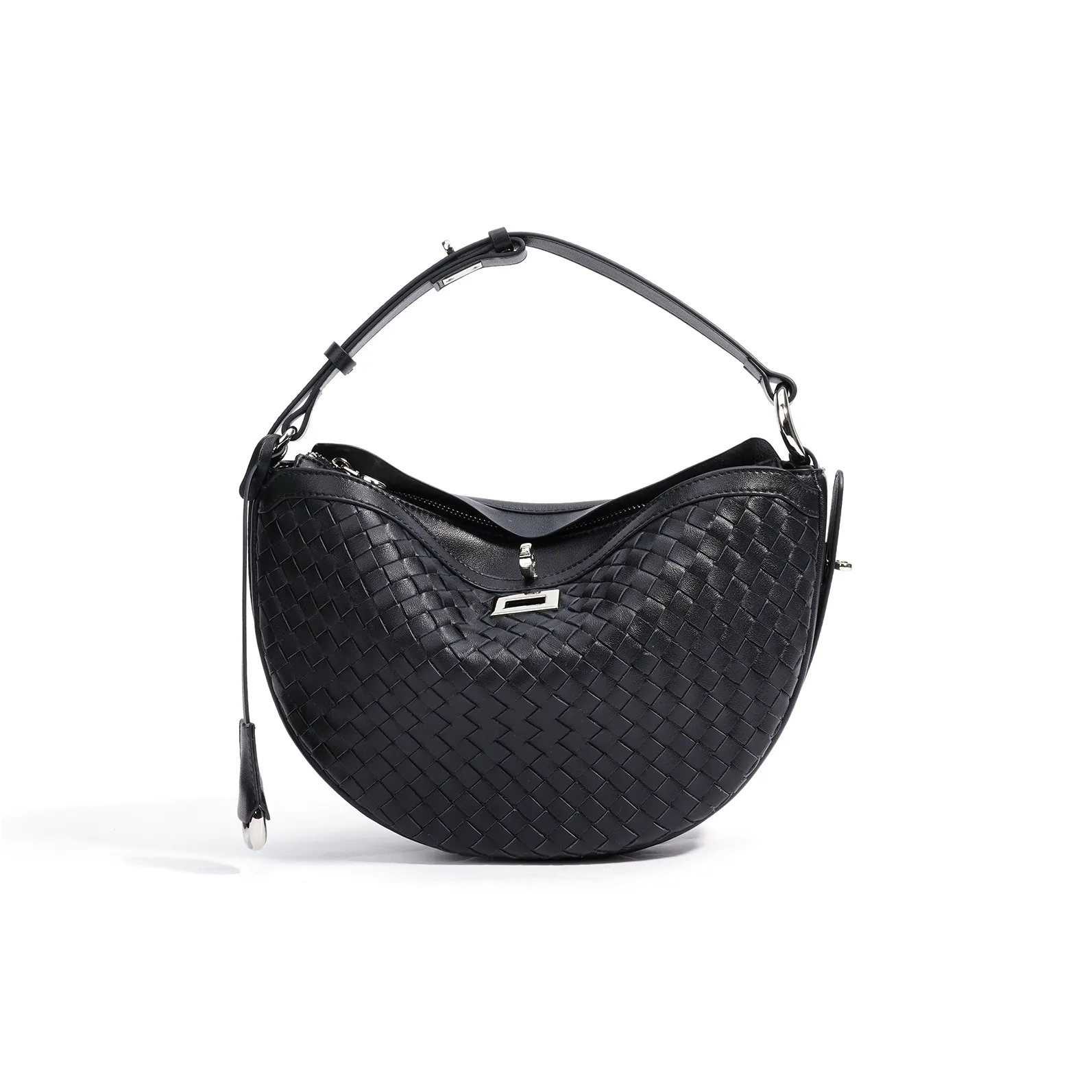 SOSITE Сумка из крупнозернистой текстуры коровьей кожи стандартная женская многоцветная