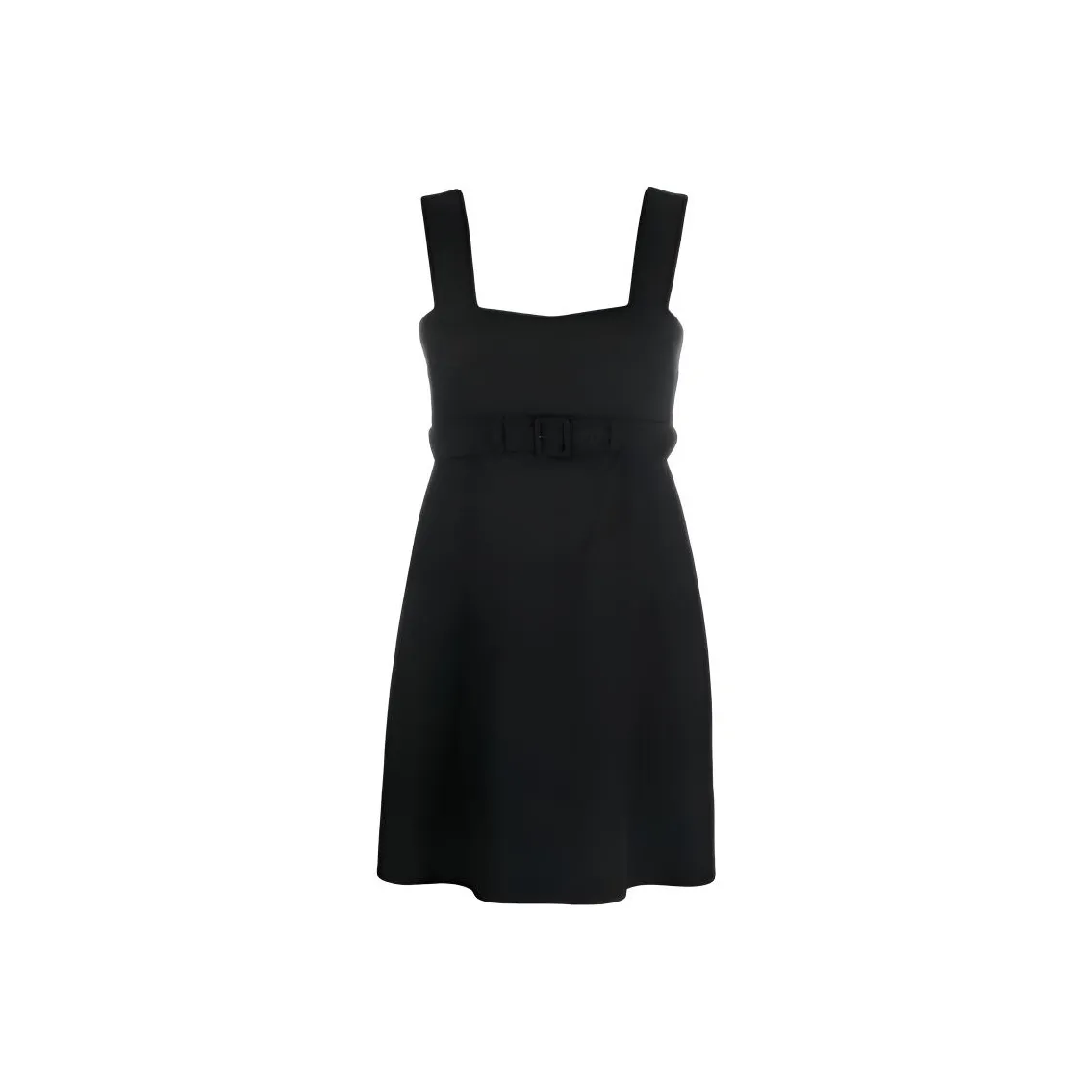Patou Corsage Belted Mini Dress