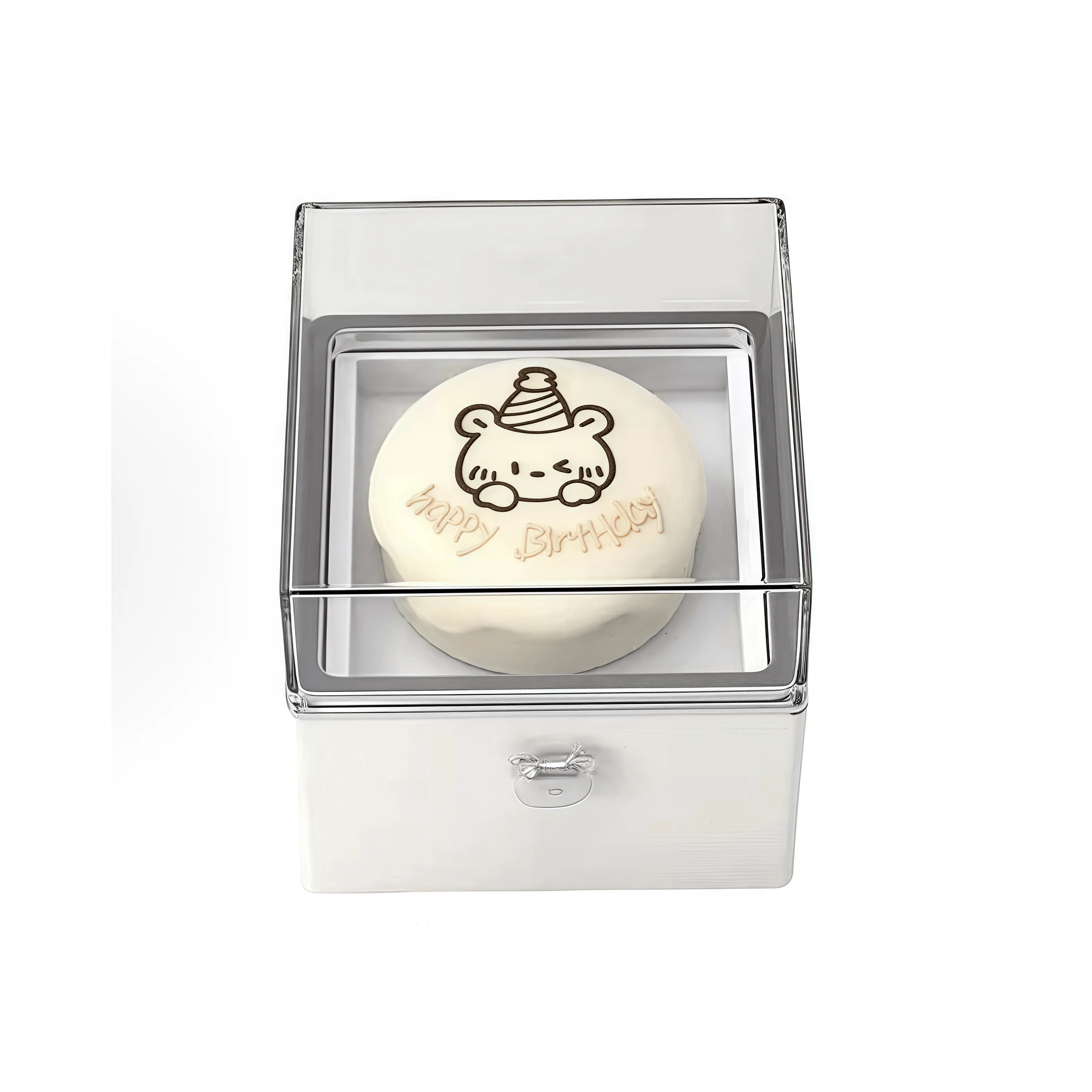 Yi Jia Ai Медвежонок Торт Вращающаяся Коробка для Кольца Игрушки