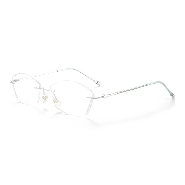 PSACSS Чистый титан Прямоугольные Функциональные очки Унисекс