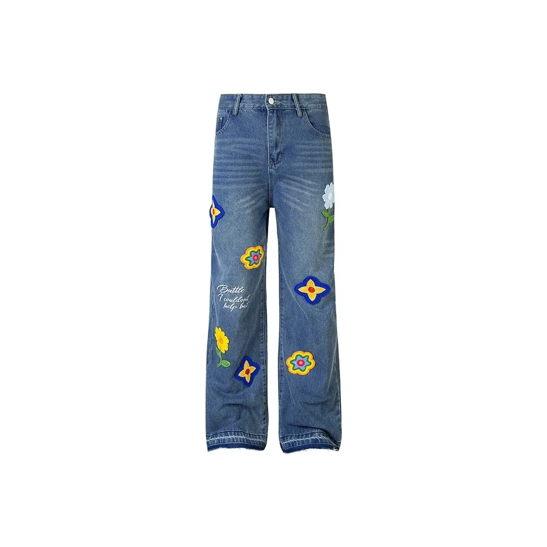 XIAOLIZI Синие Женские Джинсы