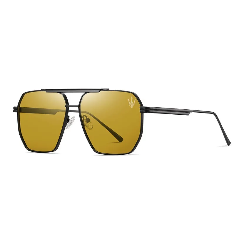 Maserati Metal Aviator Sunglasses Men's