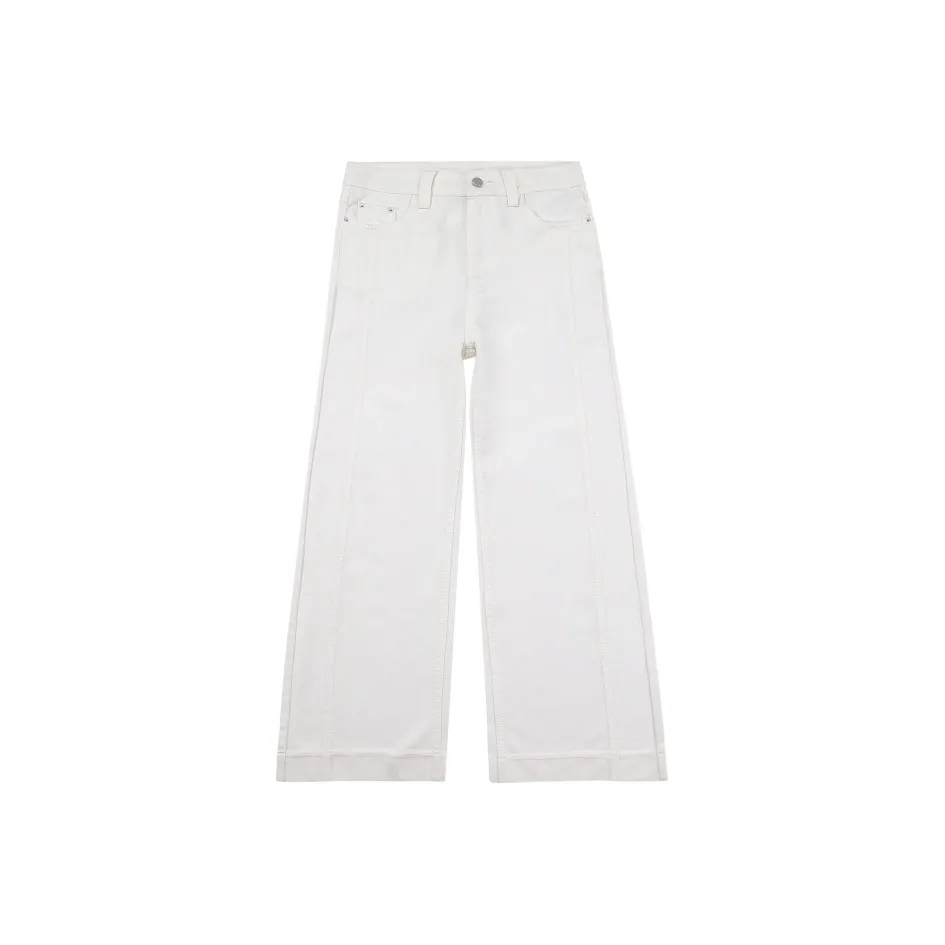 Женские джинсы длиной до щиколотки, розовый экрю