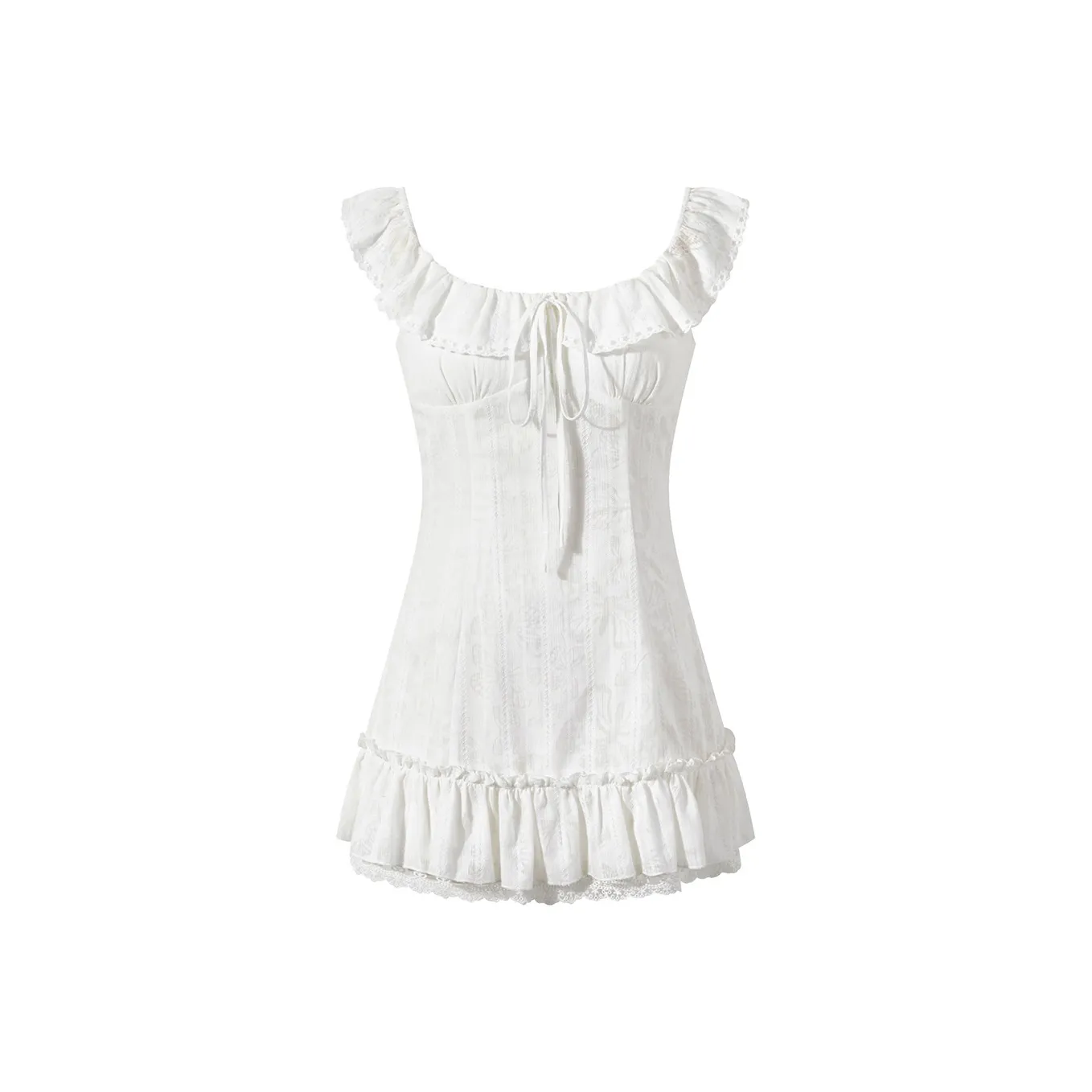 RTNH Белые Женские Платья без Рукавов