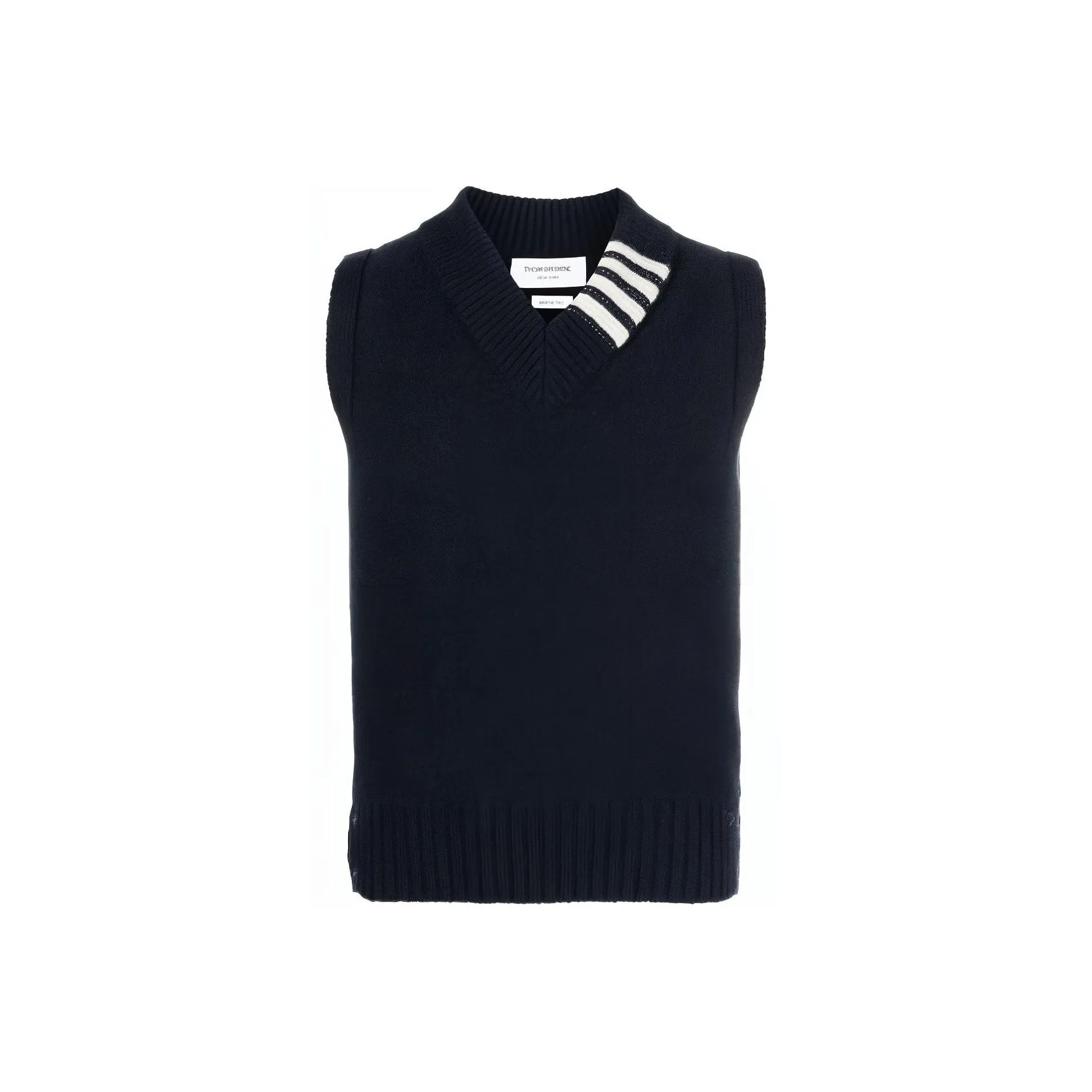 THOM BROWNE· Vest Men's Marine Blue