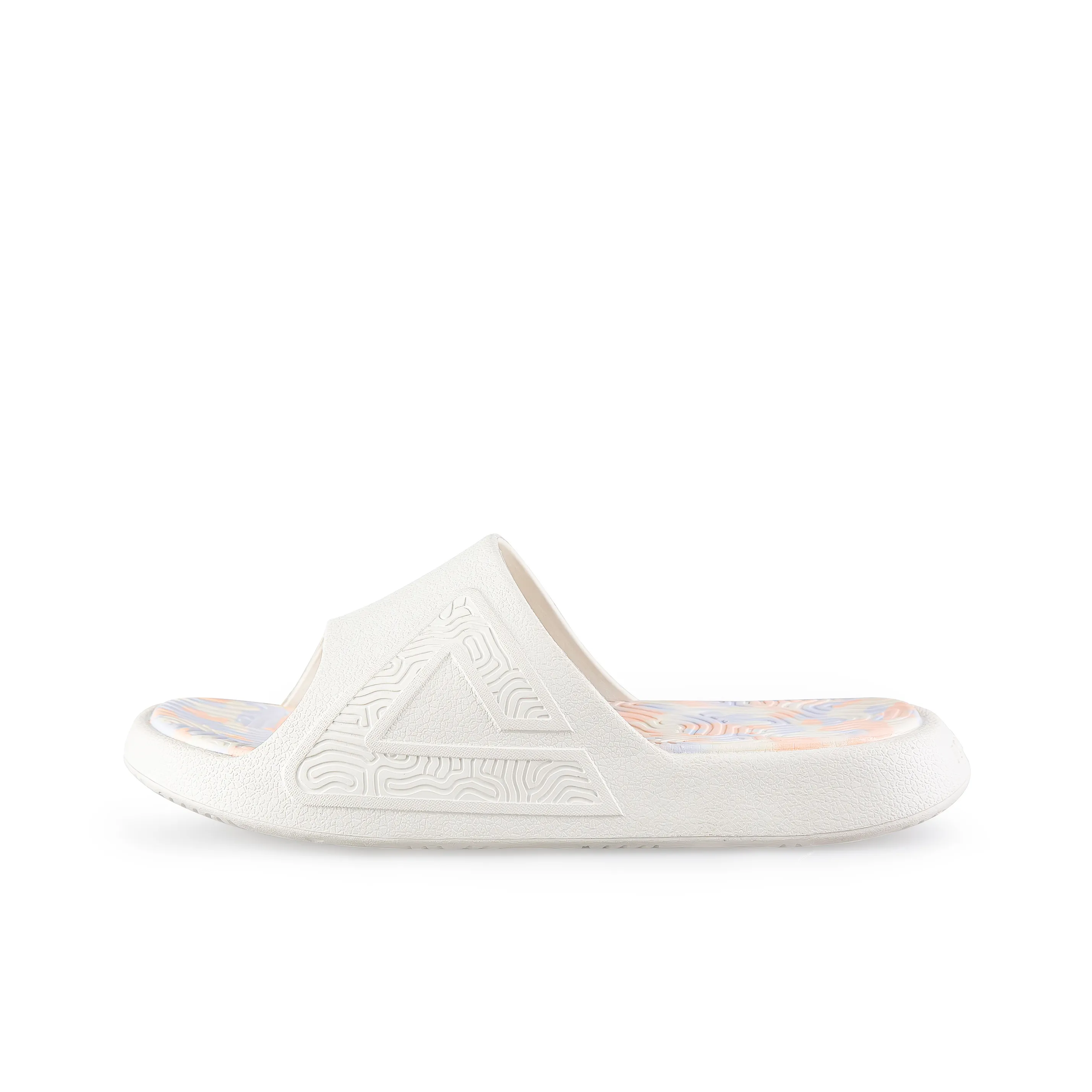 PEAK Tai Ji1.0 EVA Quiet Slide Slippers Women's Canvas White