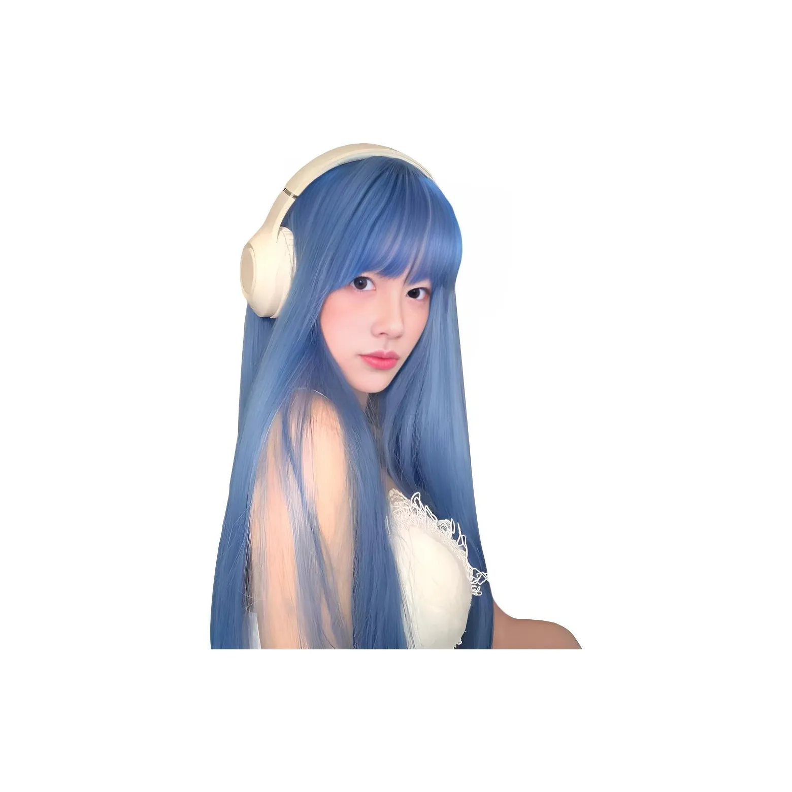 QIYEXUE Сердцебиение Frequency Женская Перука Аниме Косплей УНИВЕРСАЛЬНЫЙ COS Трансформация