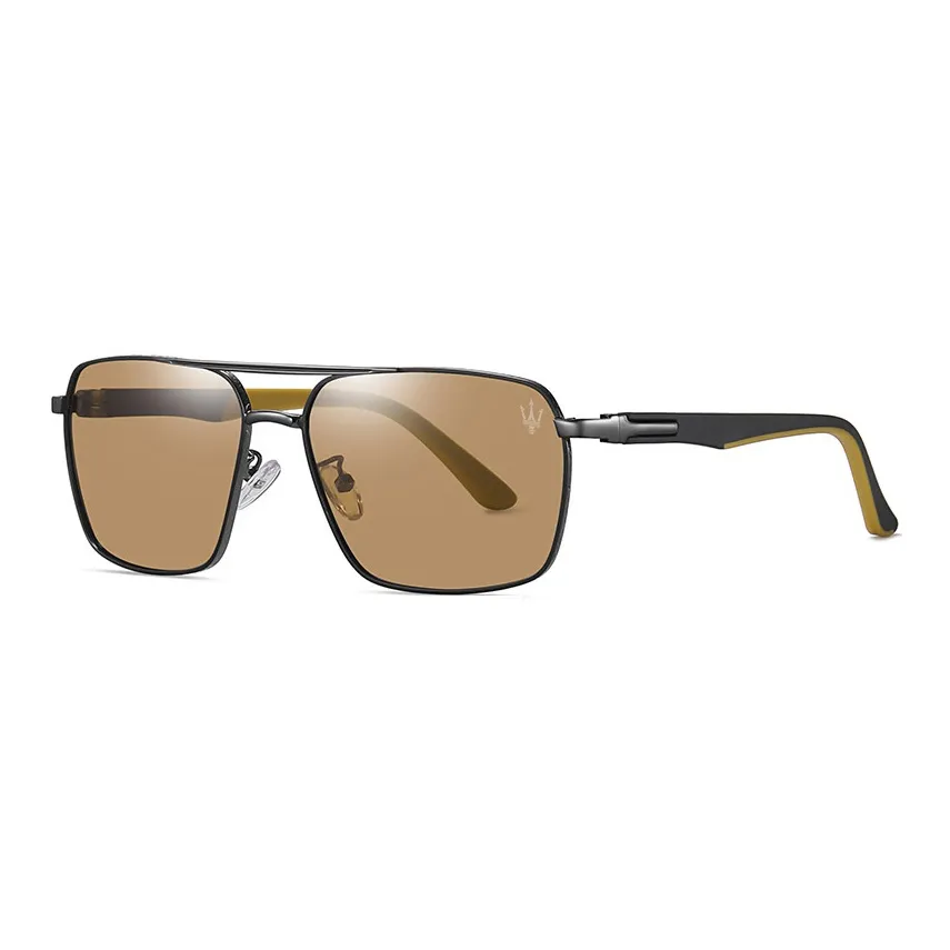 Maserati Metal Aviator Sunglasses Men's