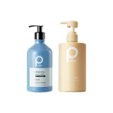 2종 세트: 특별히 개발된 오일 컨트롤 샴푸 500ml + 비타민 E 헤어 컨디셔너 505ml