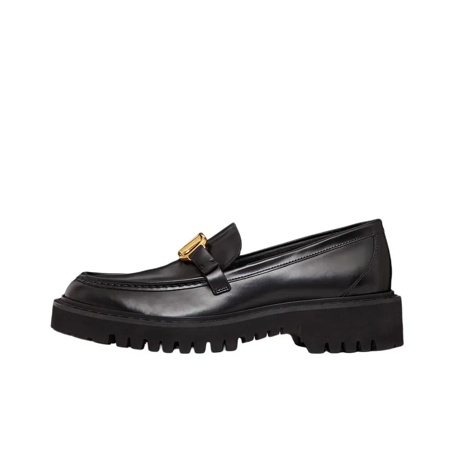 Valentino Garavani VLogo Signature Leather Loafers