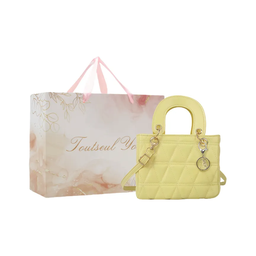 TOUTSEUL YOLO ПУ (полиуретан) Сумка через плечо Женская Желтый Белый Розовый Синий Черный