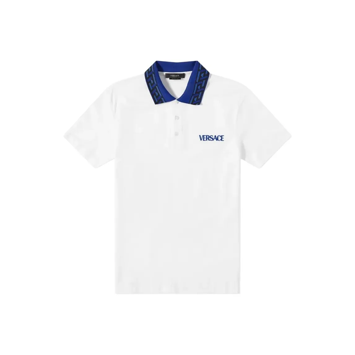 VERSACE SS22 Polo Shirt Men's White